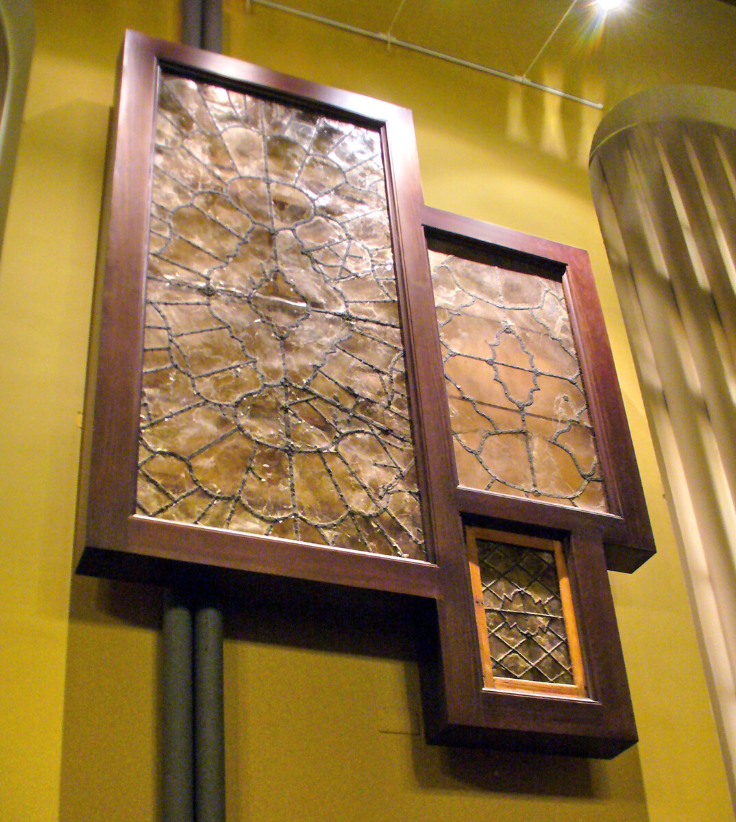 A window made of mica