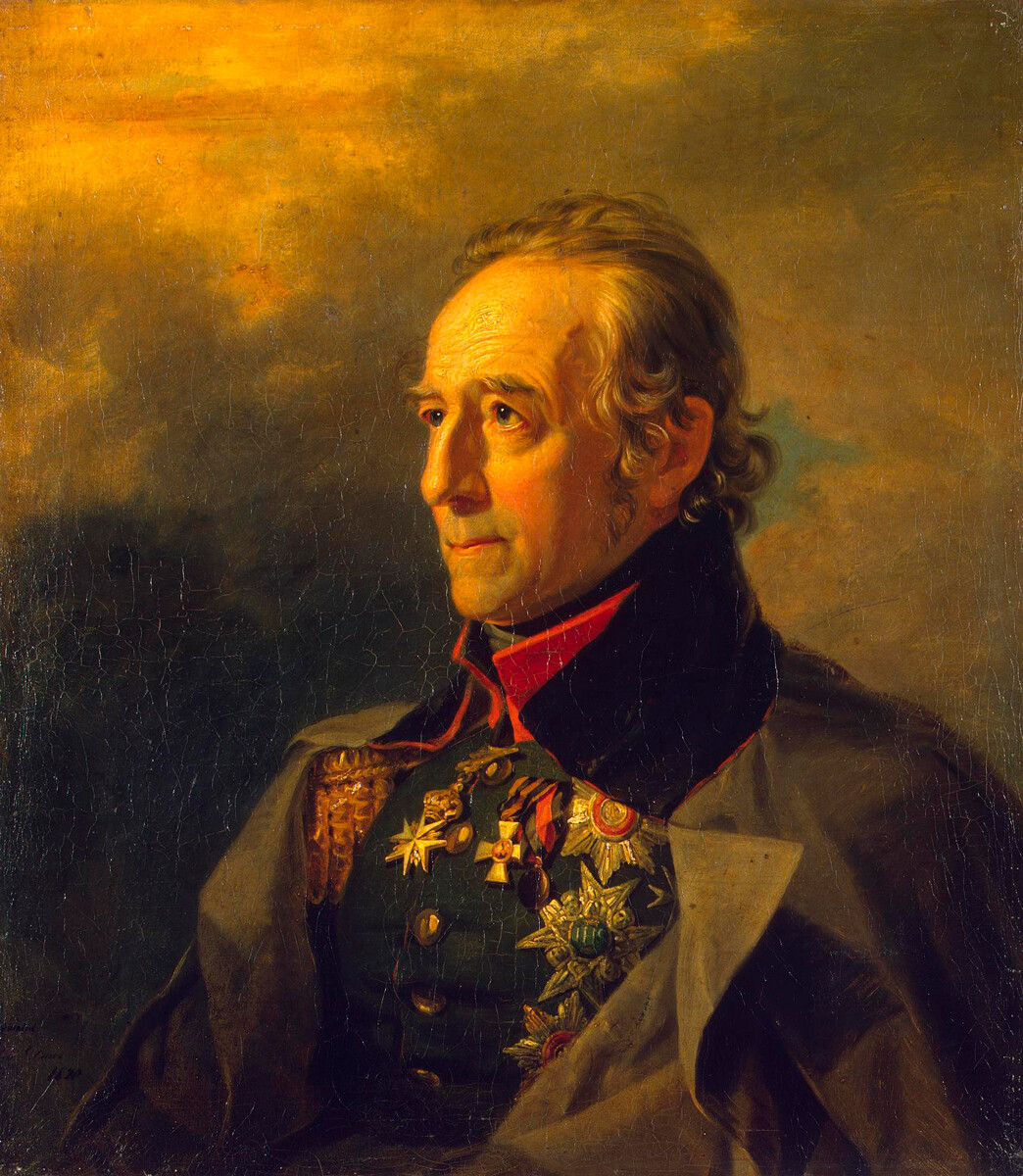 Jan Suchtelen, slikar George Dawe / Vojaška galerija Zimskega dvorca, Državni Ermitaž 