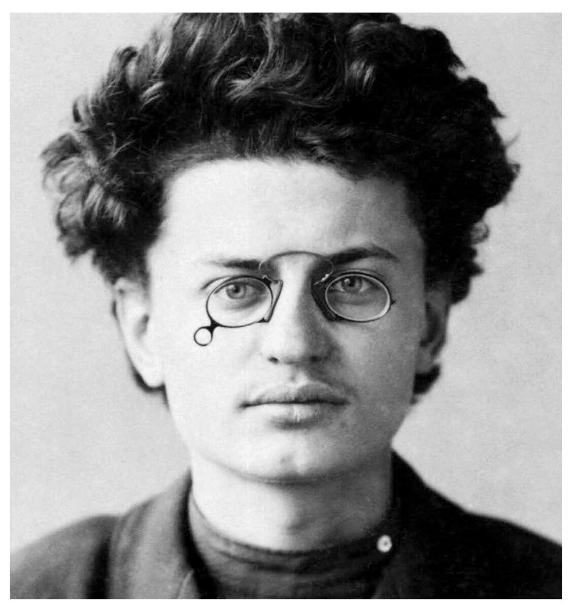 Young Leon Trotsky.
