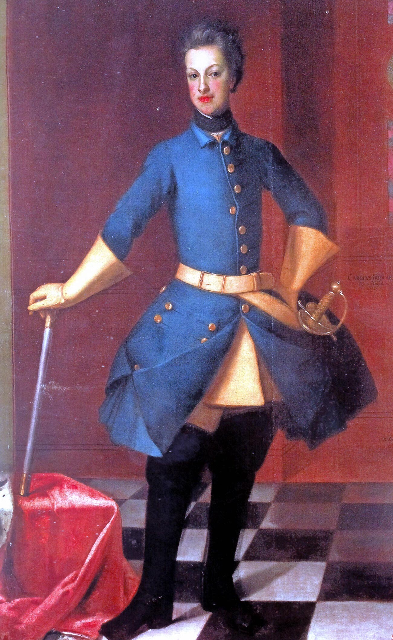 Charles Frederick dari Holstein-Gottorp di tahun-tahun terakhirnya