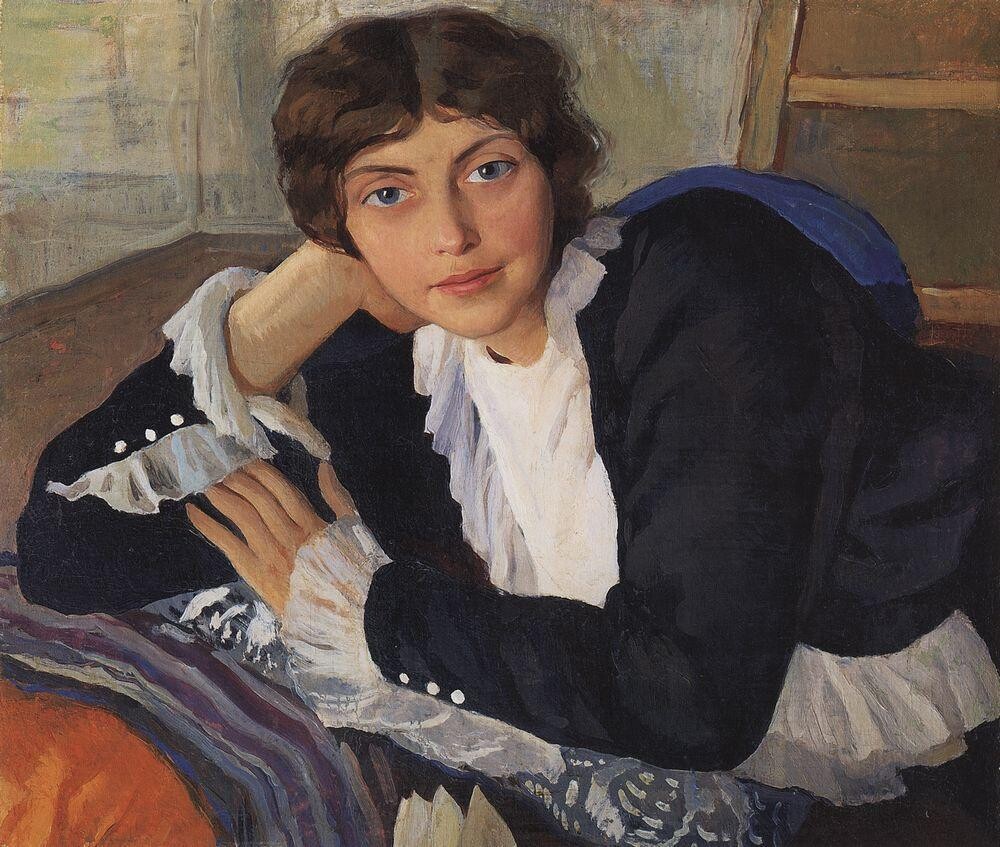 Retrato de la artista Lola Braz, 1910