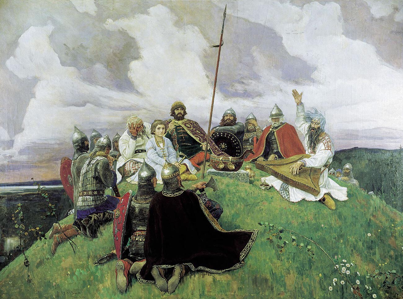 Bayan. Bayans in ancient Russia were called storytellers.