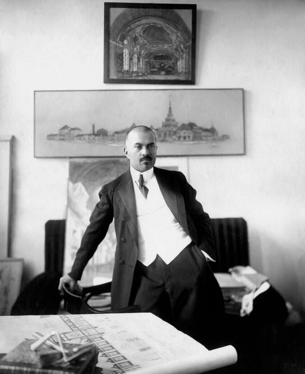 Алексеј Шчусев, 1914.

