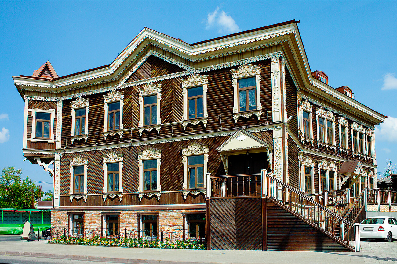 Купеческий дом в центре Томска.