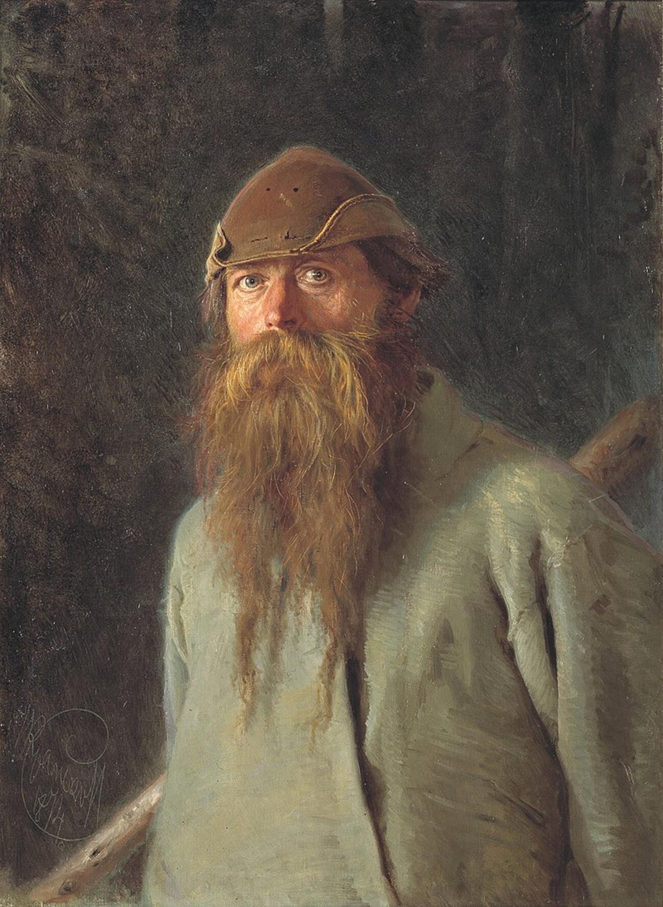 «Полесовщик», Иван Крамской, 1874