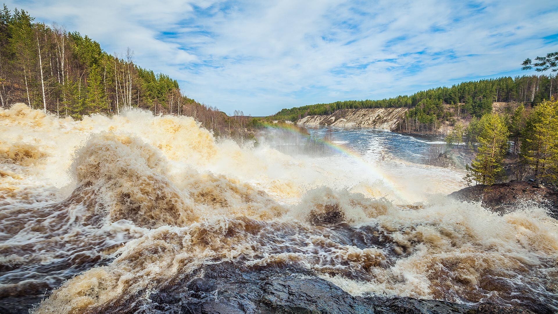 Гирвас сброс воды