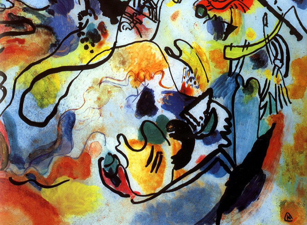 Vassily Kandinsky. Le Jugement dernier, 1912