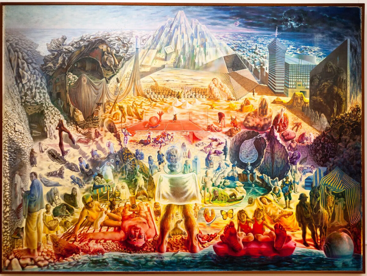 Pavel Tchelitchev. Phénomène (première partie du triptyque inachevé « Enfer, purgatoire, paradis »), 1938