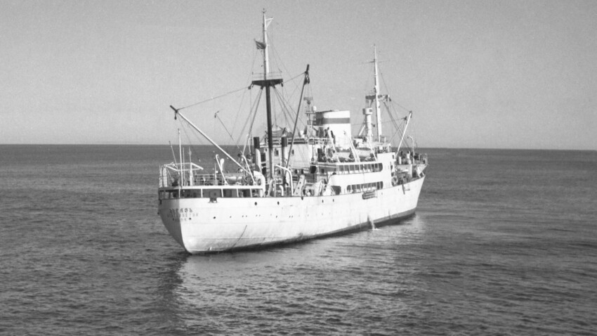Das Flaggschiff der Expeditionsflotte Witjas.