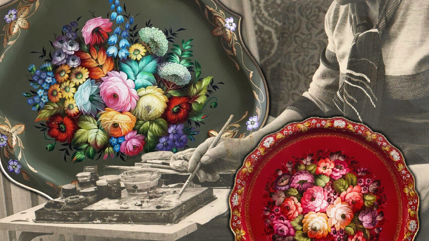 Zhostovo: All you need to know about painted lacquer trays - Vimarsana News