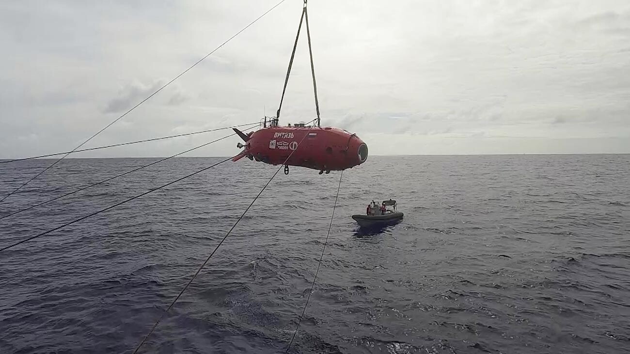 Автономният подводен апарат 