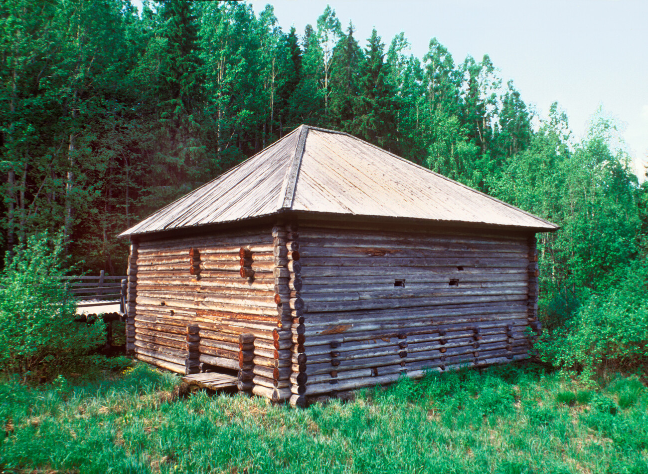Log watermill, from Shiryaikha village, Kargopol District. June 22, 1999