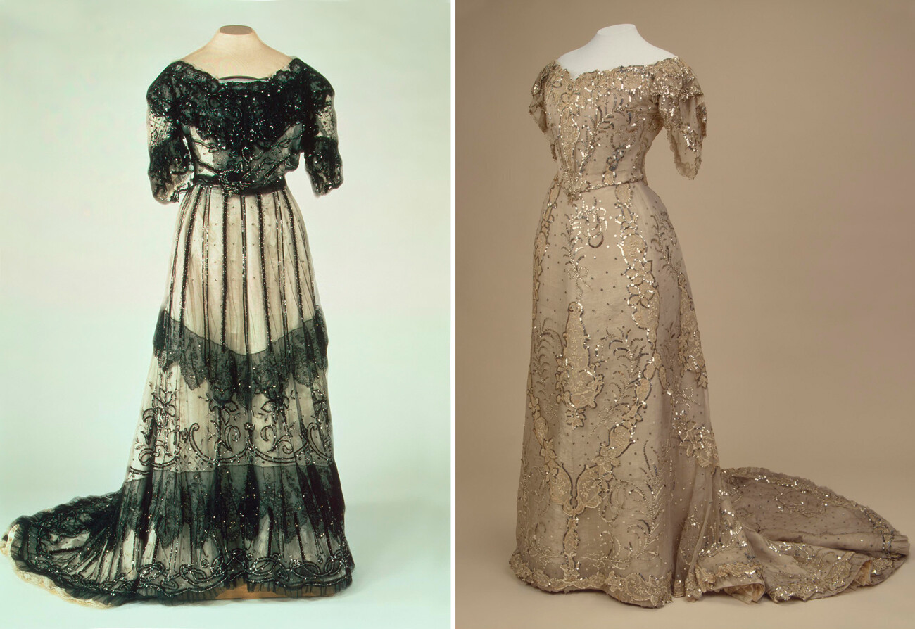 Alexandra Fedorovna's dresses by August Brizac.