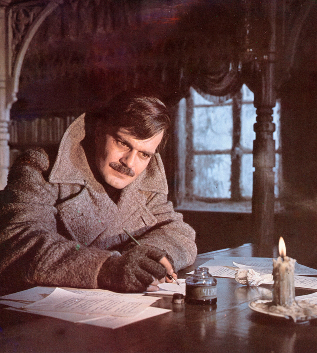 Omar Sharif as Doctor Zhivago in David Lean's film adaptation