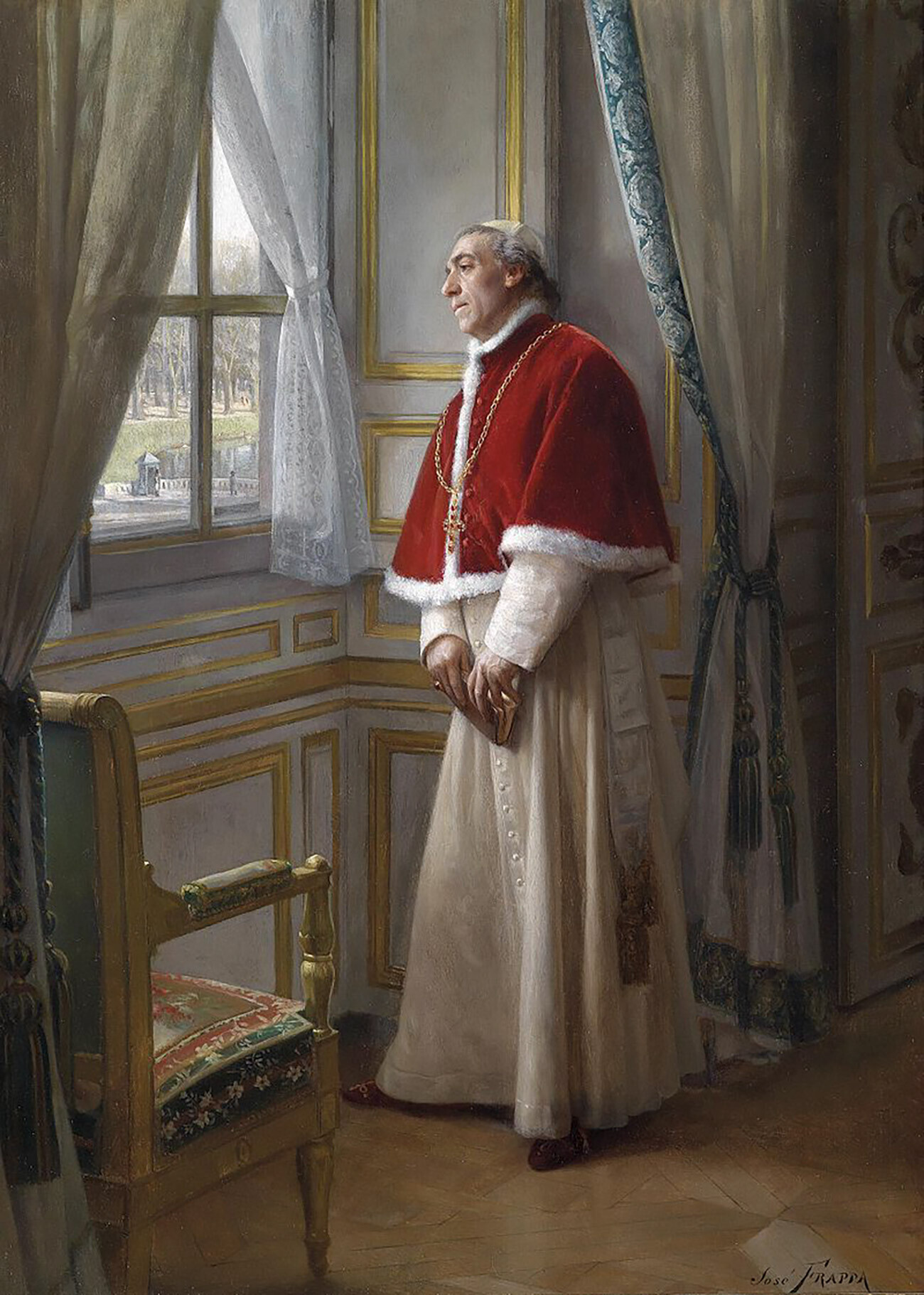  Замислен кардинал, 1904 г 