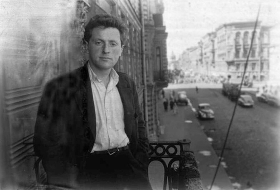 Young Brodsky.