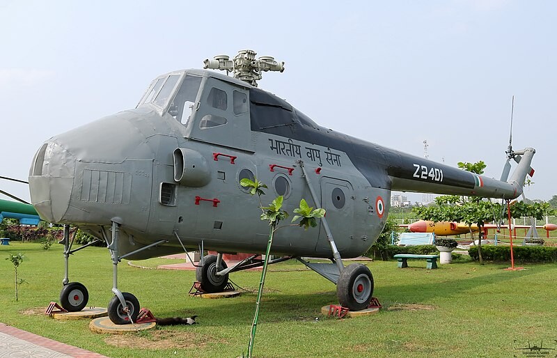 Este Mil Mi-4 indio puede verse en el Museo de la Aviación de Bangladesh, en Daca