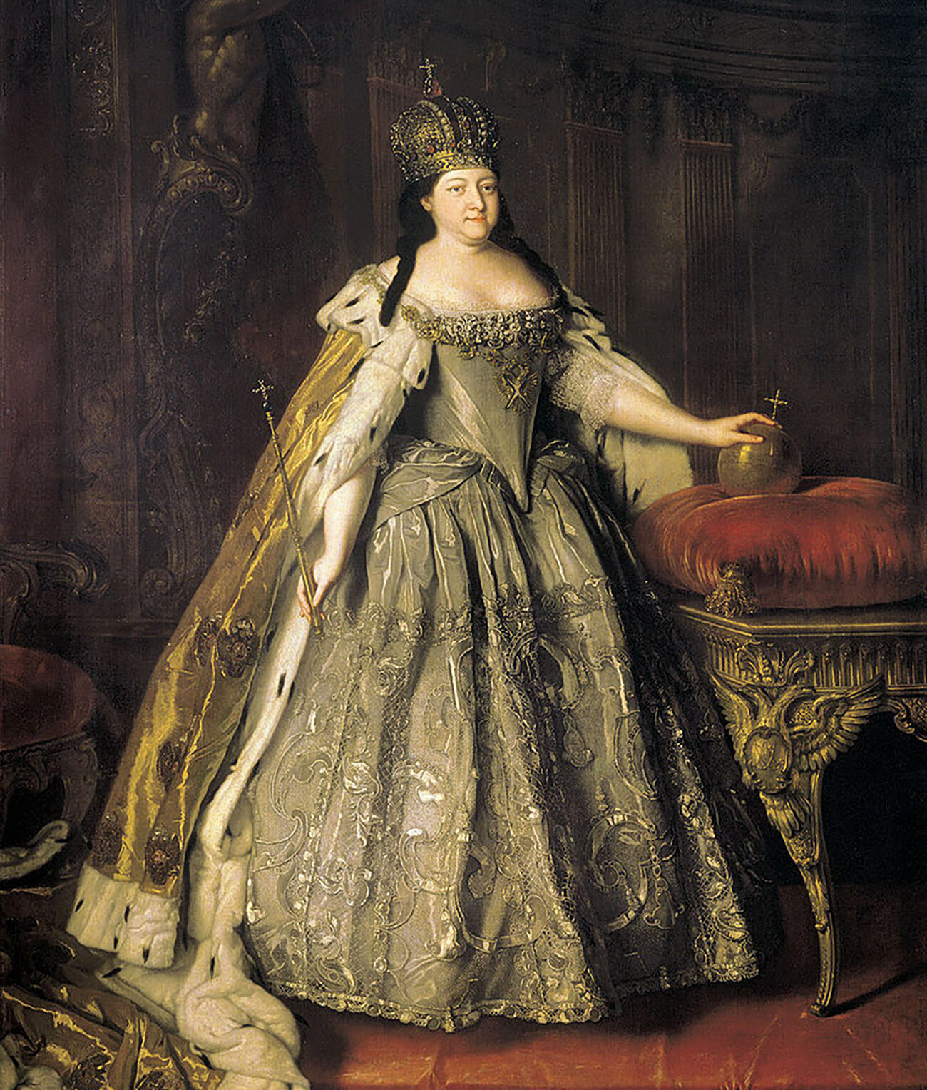 L’imperatrice Anna I di Russia, 1730