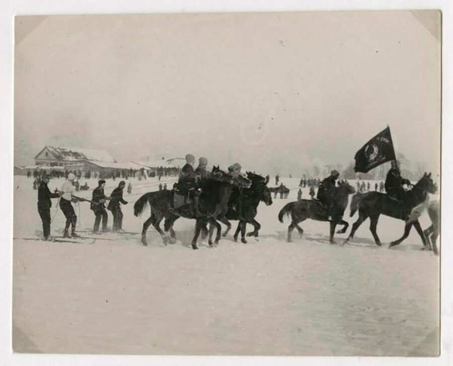 Dia do Exército Vermelho em Vorobiôvi Góri
