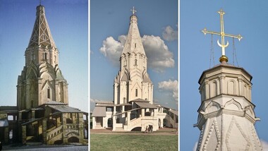 Црквата-кула во Коломенское: Благодарност за раѓањето на Иван Грозни