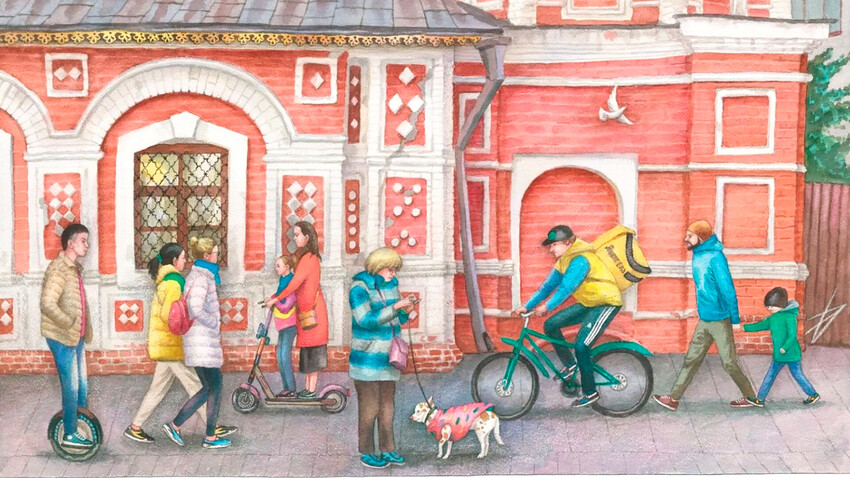Painted Moscow through the eyes of Alyona Dergilyova (PICS) - Vimarsana News