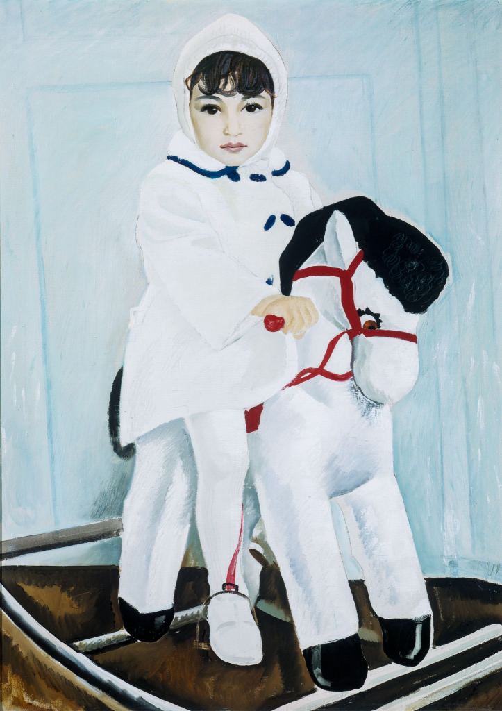 Tair Salakhov. Retrato da pequena Aidan, 1967
