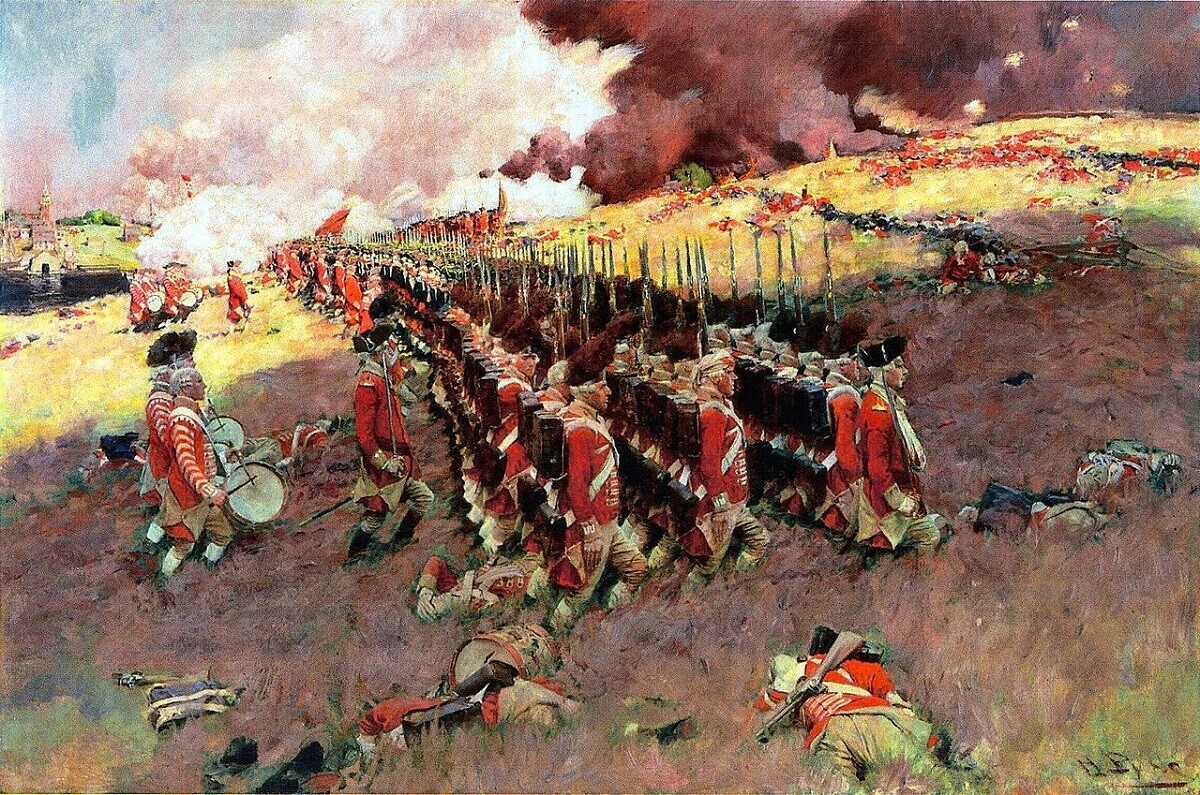 Batalha de Bunker Hill.
