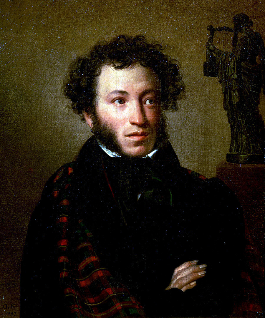 Orest Kiprensky. Aleksander Puškin, 1827