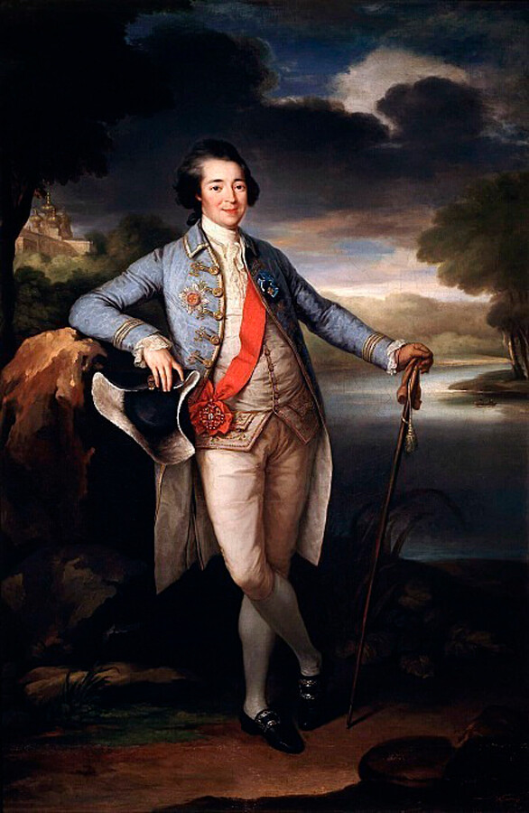 29-годишният Александър Куракин, 1781 г., Ричард Бромптън