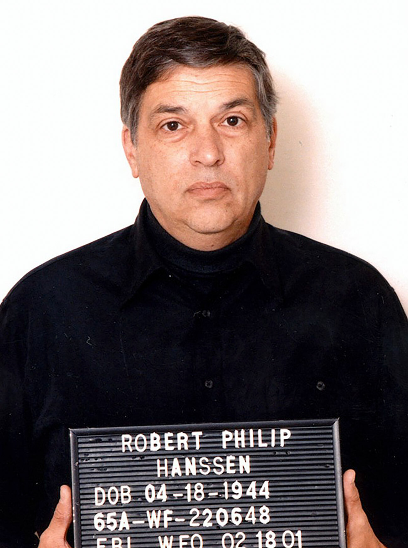 Robert Philip Hanssen; former FBI agent convicted of espionage.