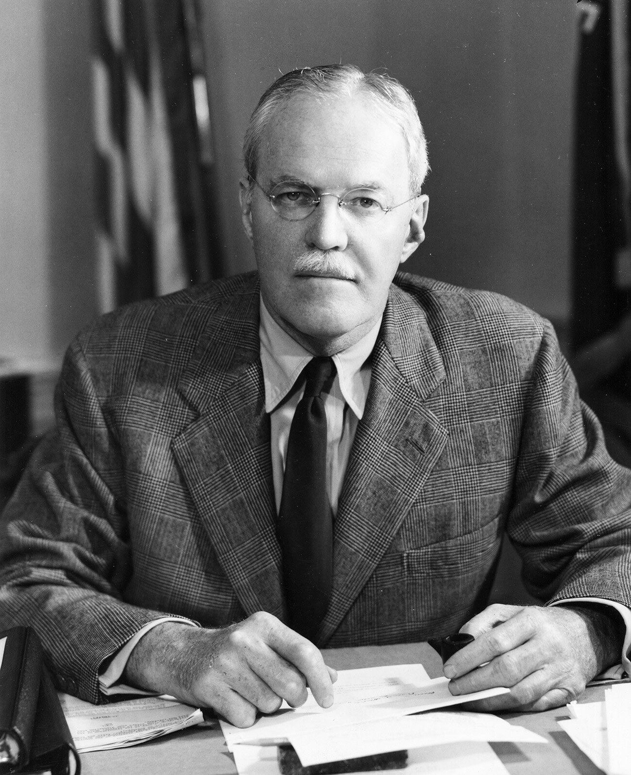 Allen W. Dulles (1893-1969), agente segreto statunitense, influente direttore della Cia dal 1953 al 1961