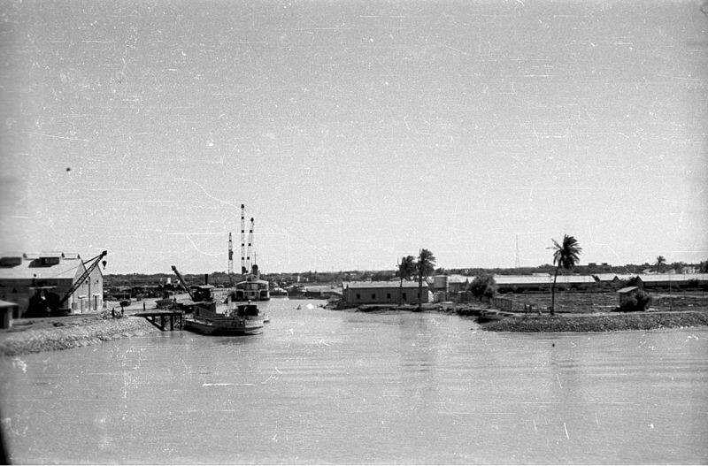 Puerto de Abadán, 1941.