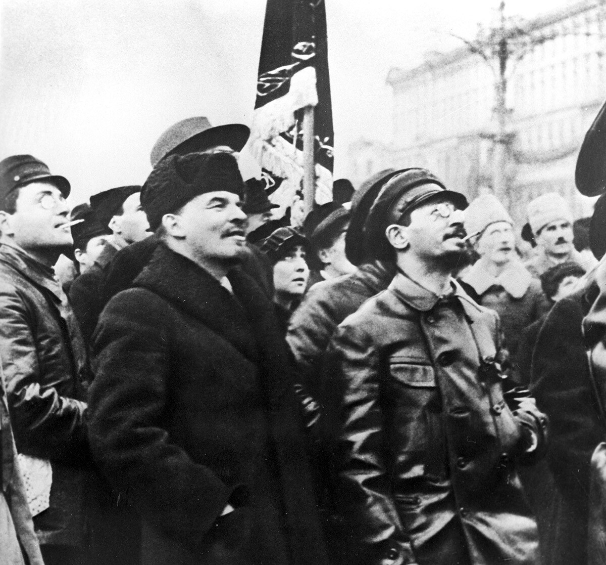 Владимир Лењин и Јаков Свердлов, 1918. 
