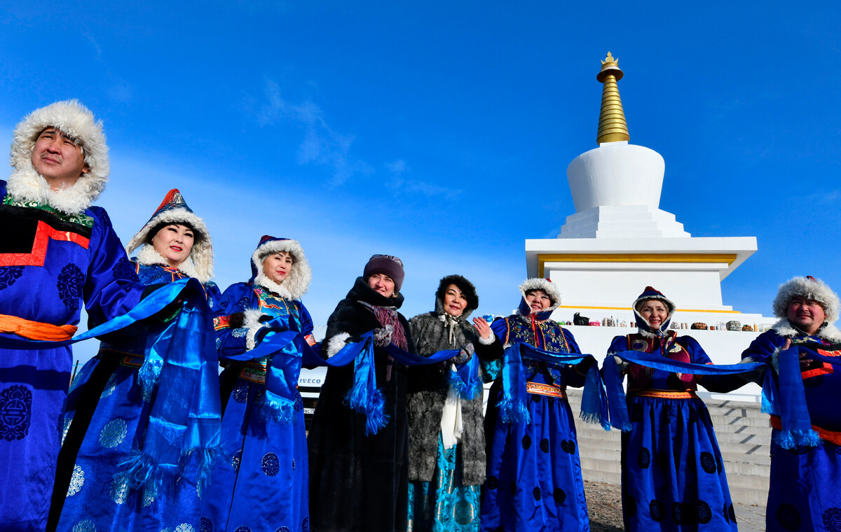 Lunar New Year in  Zabaykalsky Krai.