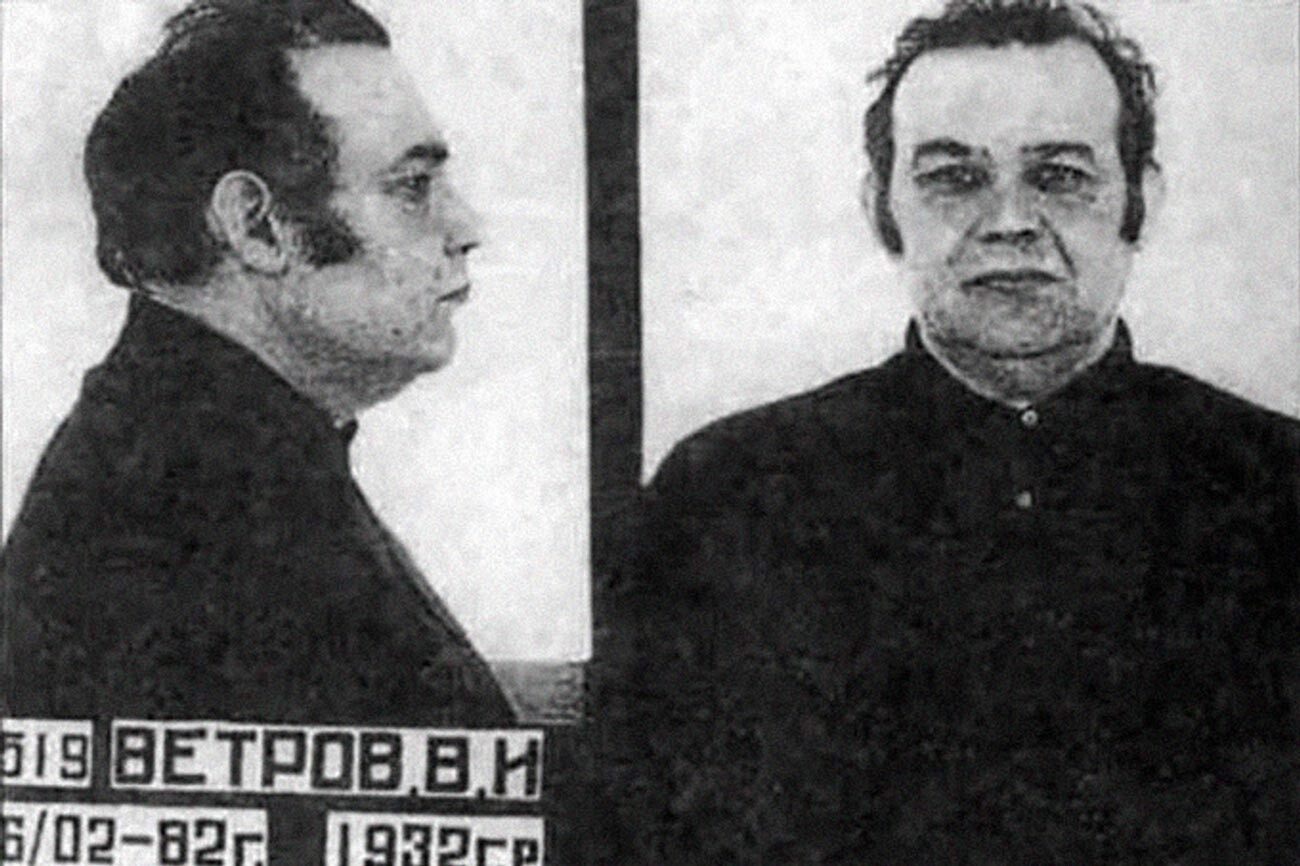 Владимир Ветров под арестом