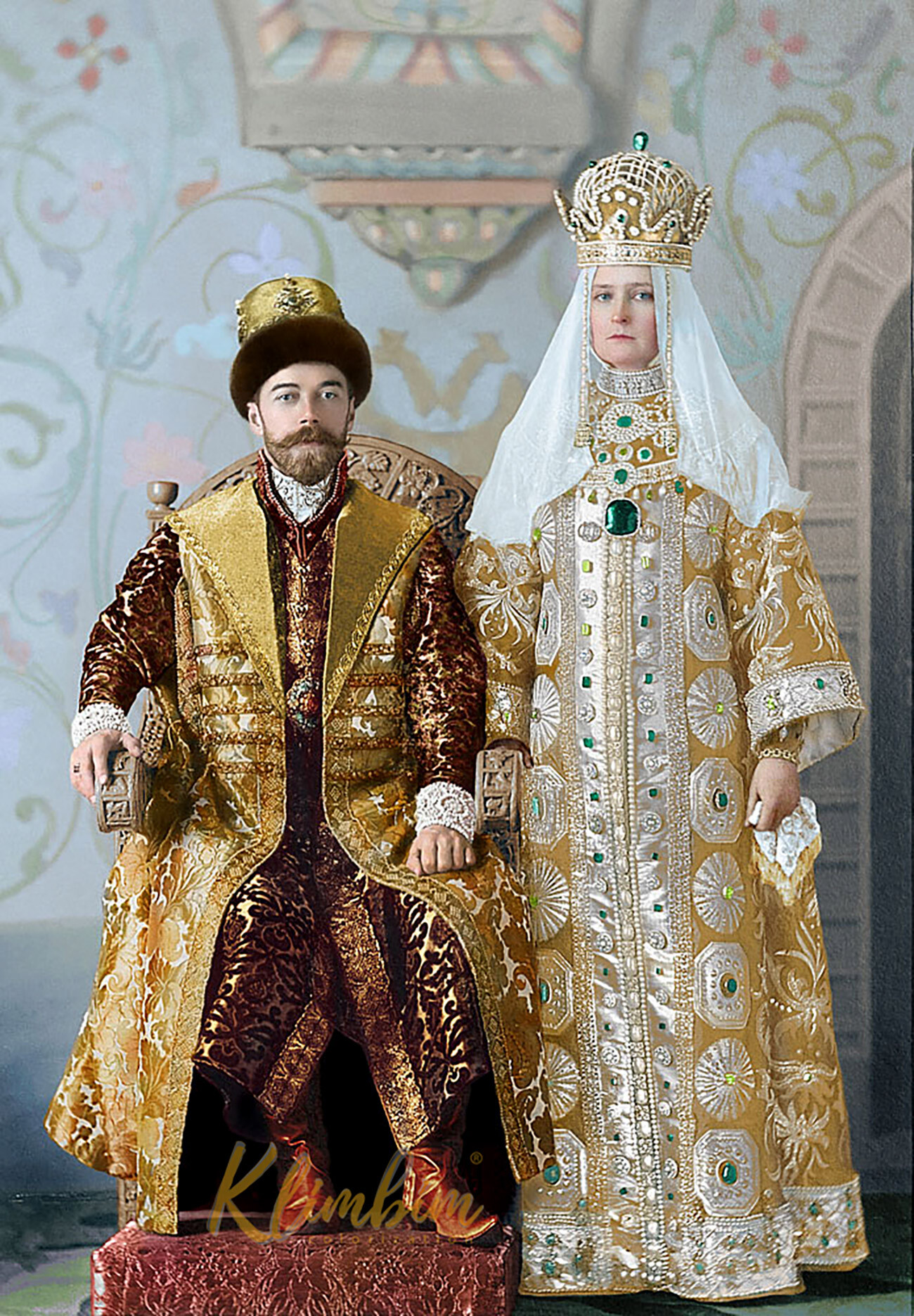Цар Николај Други и царица Александра 