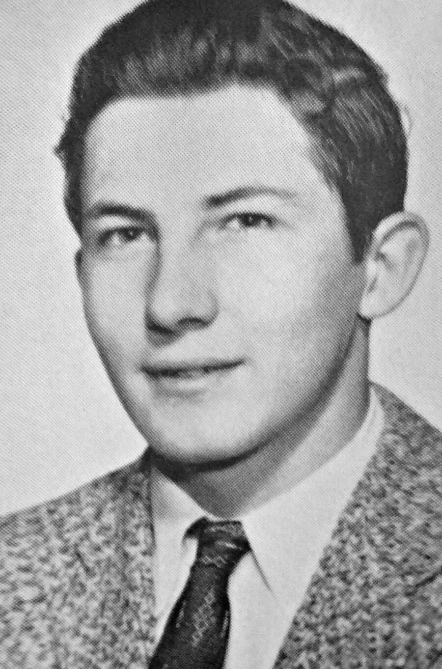 Aldrich Ames muda dalam buku tahunan SMA McLean tahun 1958.
