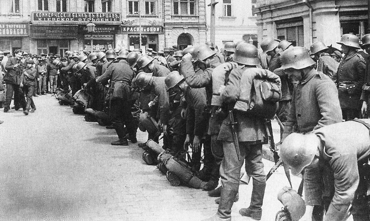 Немци у Кијеву, март 1918. 