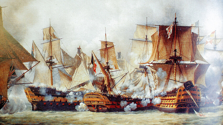 Adegan Pertempuran Trafalgar