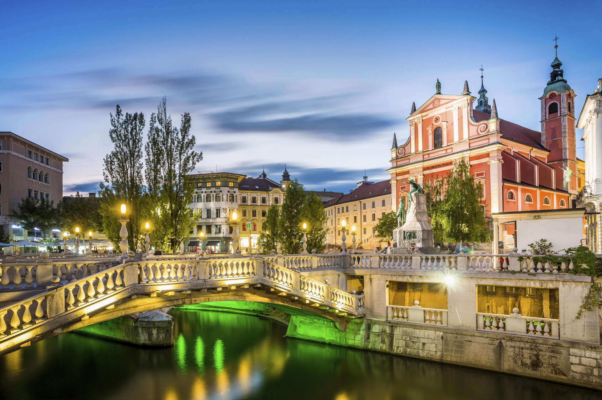 Ljubljana, Tromostovje