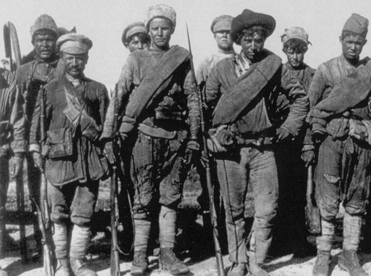 Les troupes de Koltchak en Sibérie