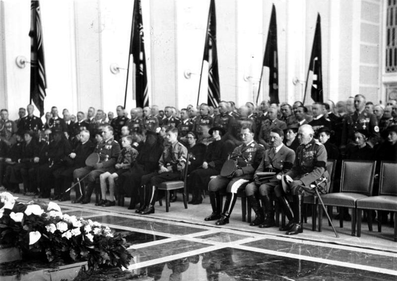 Funeral de Walther Wever. 6 de junio de 1936.