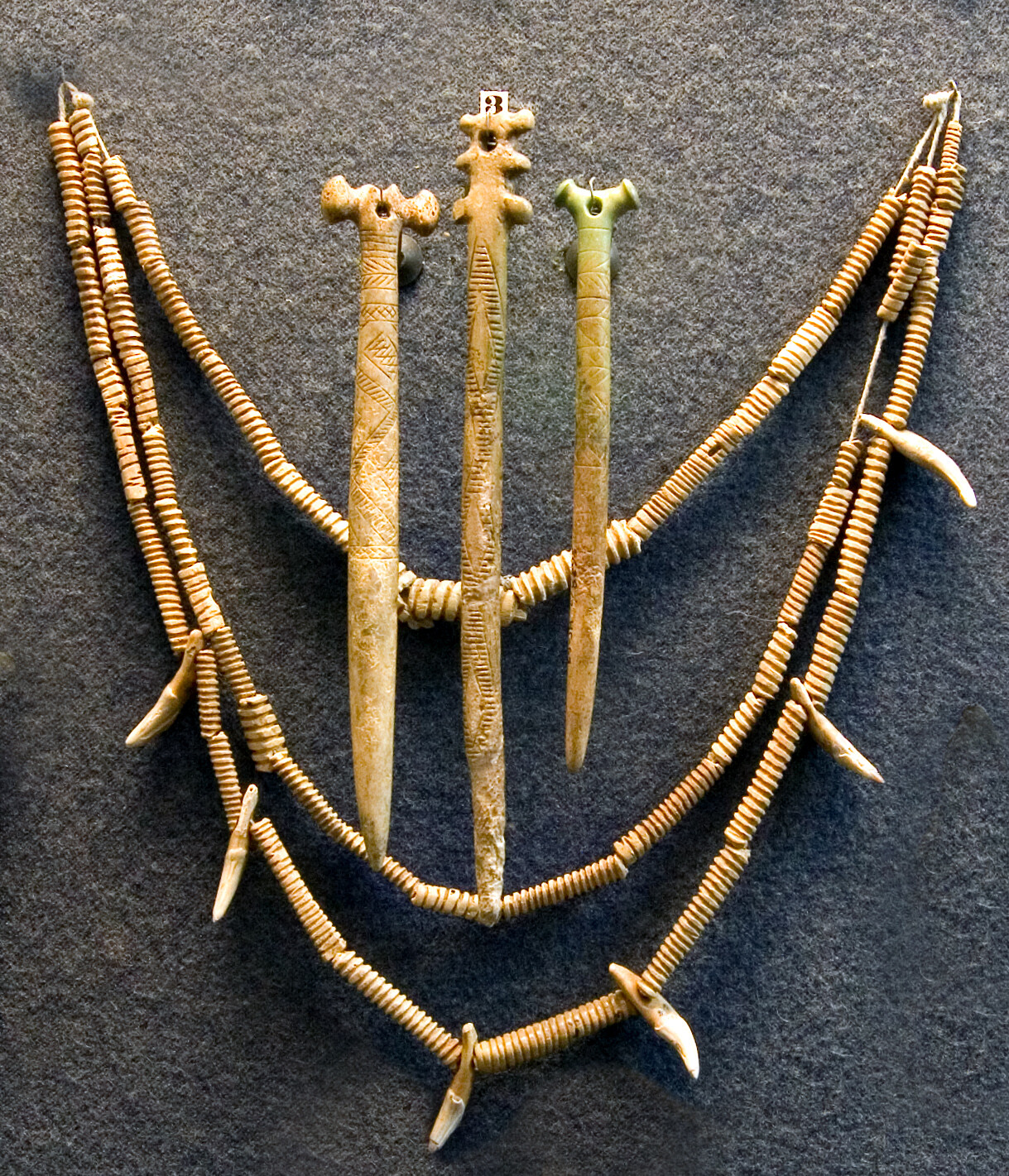 Un objeto de la cultura yamna.