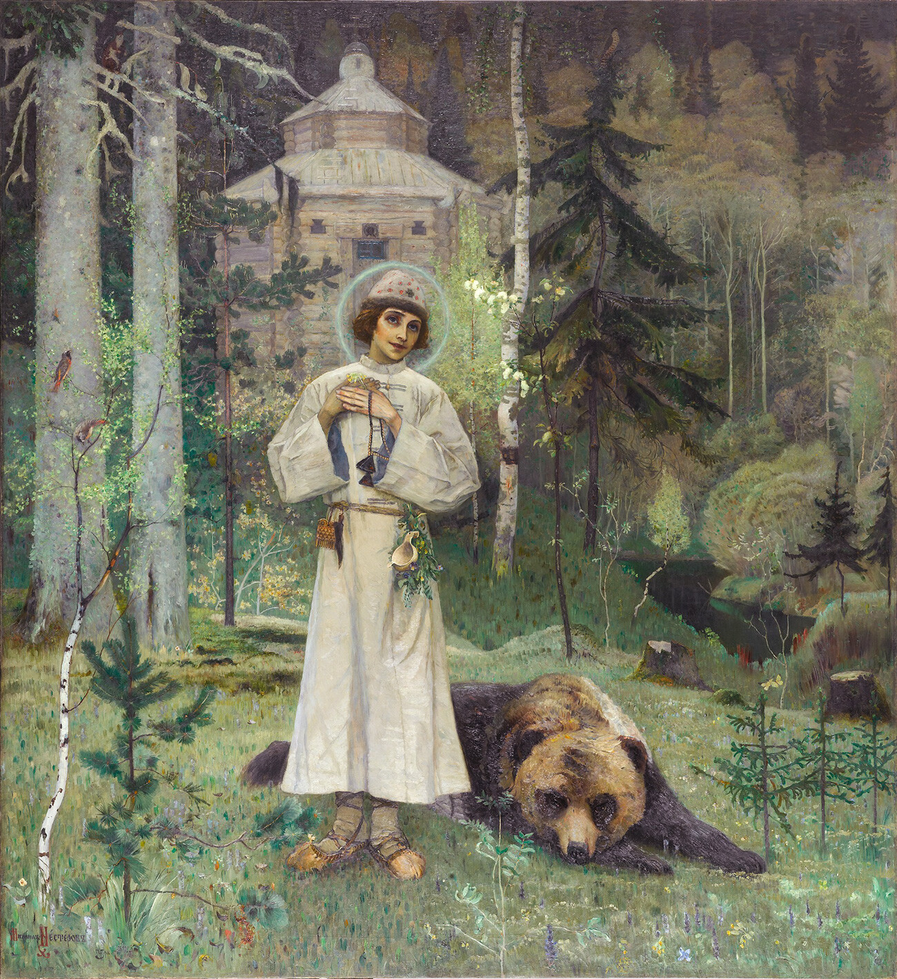 “The Youth of Venerable Sergius”, (1892-97)