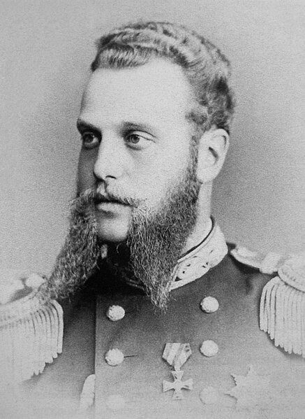 Gran Duque Alexéi, 1872.