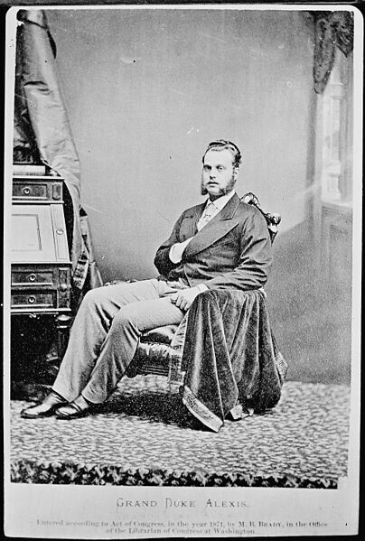 Grão-duque Aleksêi, 1872
