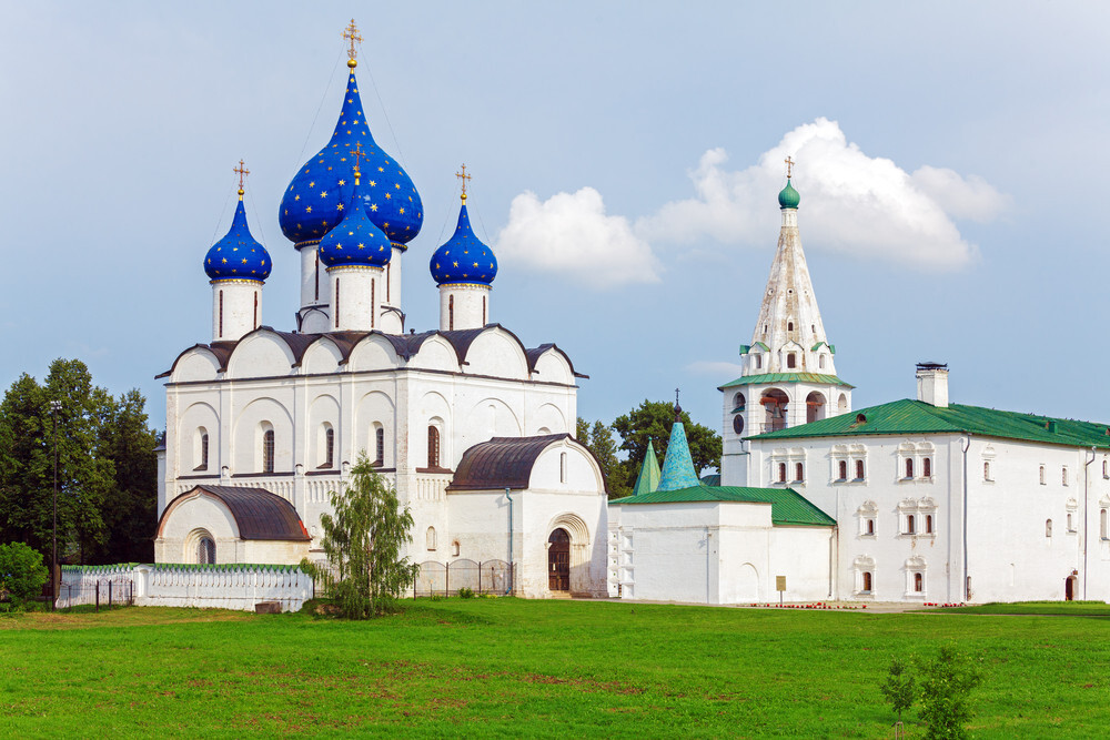 Catedral de la Natividad en Súzdal, siglo XVIII.