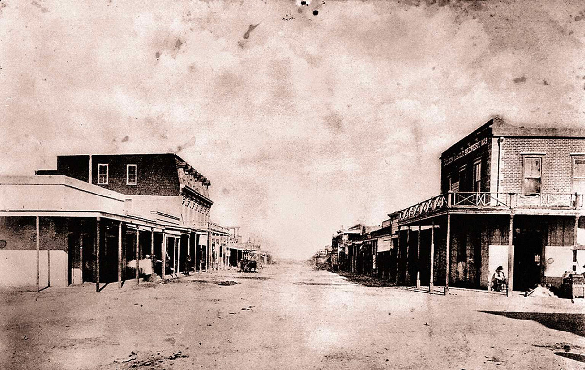 Tombstone, Arizona, Allen Street, 1882
