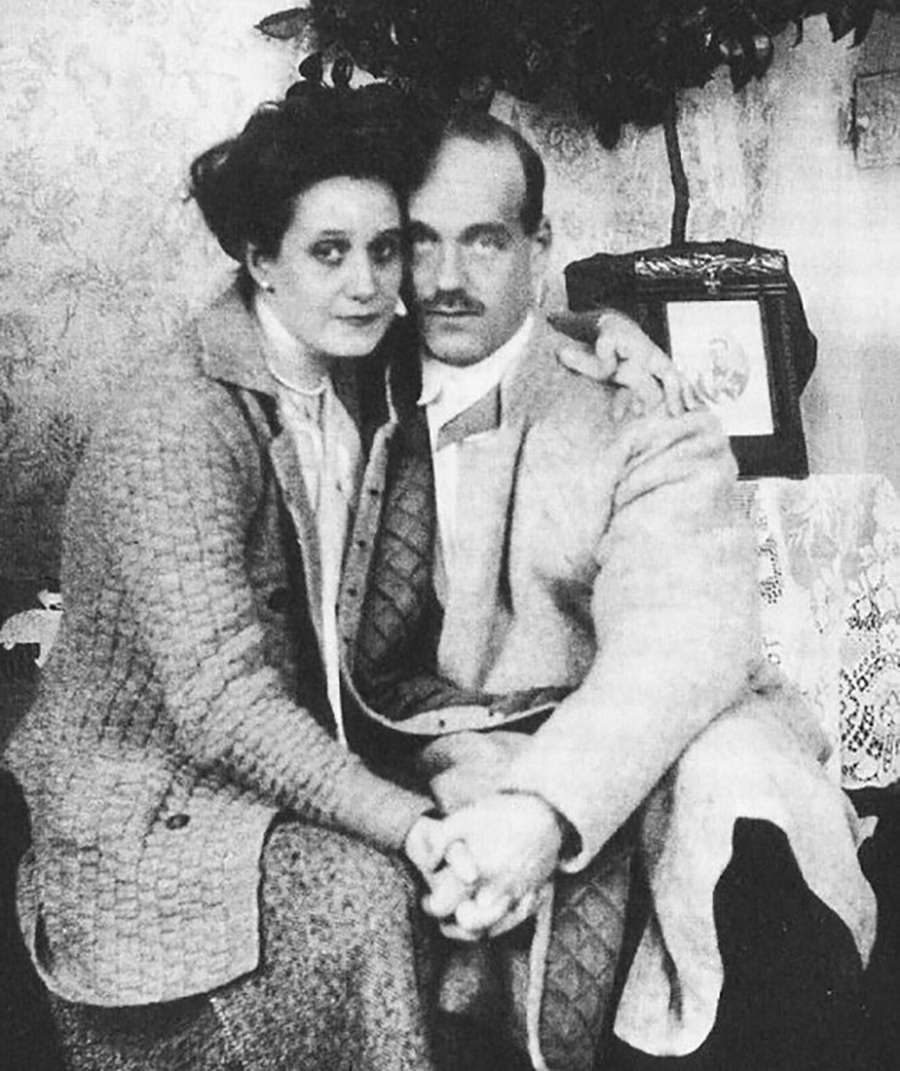 Veliki knez Mihail Aleksandrovič in Natalija Sergejevna Brasova 