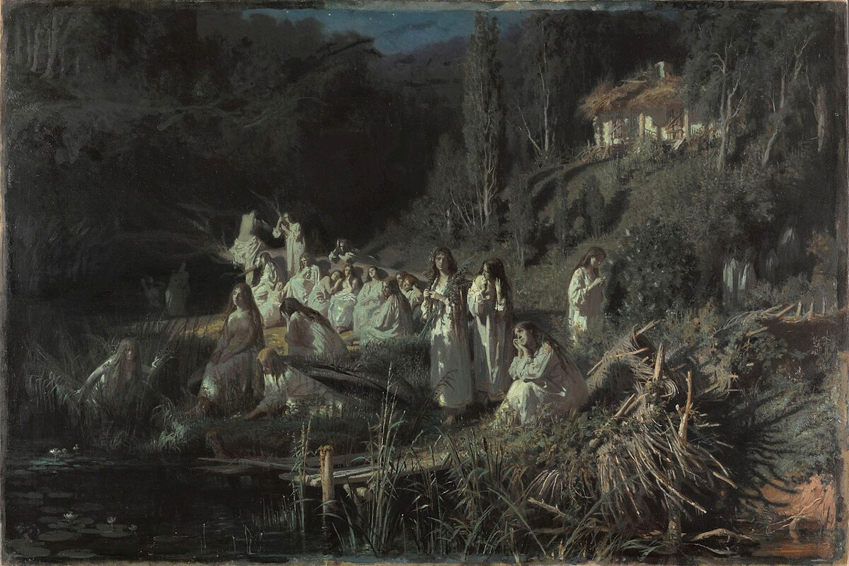Иван Крамской. «Русалки», 1871